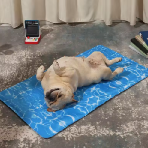 Tapis Rafraîchissant pour Chien et Chat – Fraîcheur Instantanée et Confort Optimal