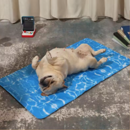 Tapis Rafraîchissant pour Chien et Chat – Fraîcheur Instantanée et Confort Optimal