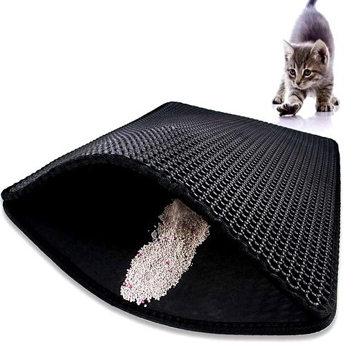 Tapis de Litière 60 x 90 cm – Propreté, Confort et Praticité pour votre Chat